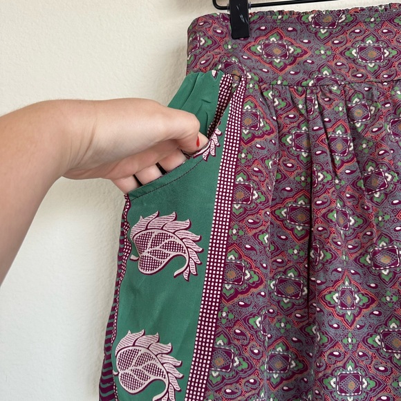 Zen Ethic Flounce Printed Shorts - Picture 3 of 10